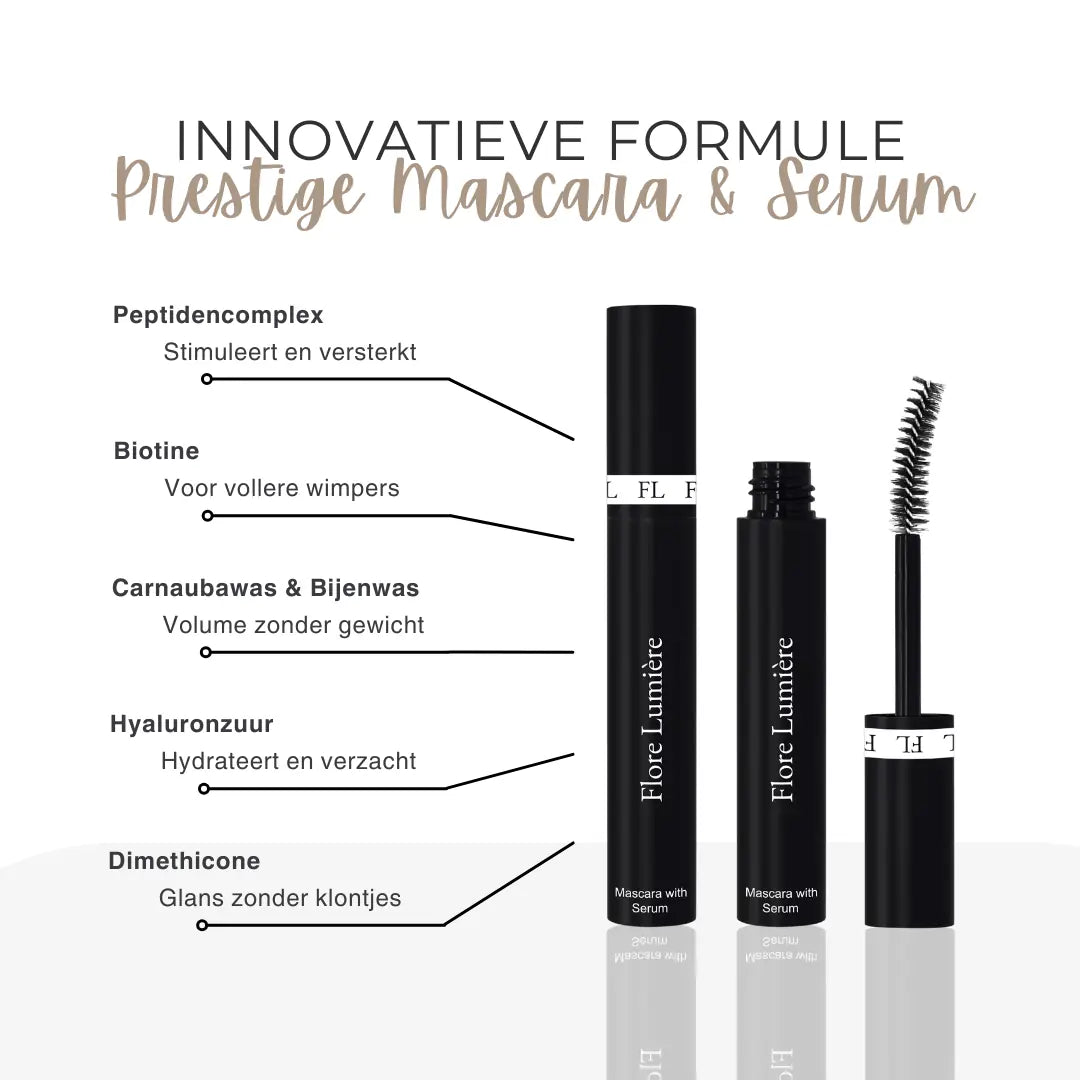 Fast Lashes Prestige Mascara & Serum - Flore Lumière