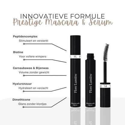 Fast Lashes Prestige Mascara & Serum - Flore Lumière